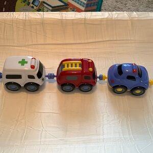 Tailgate Trio- Fire Truck, Ambulance, and Police Car